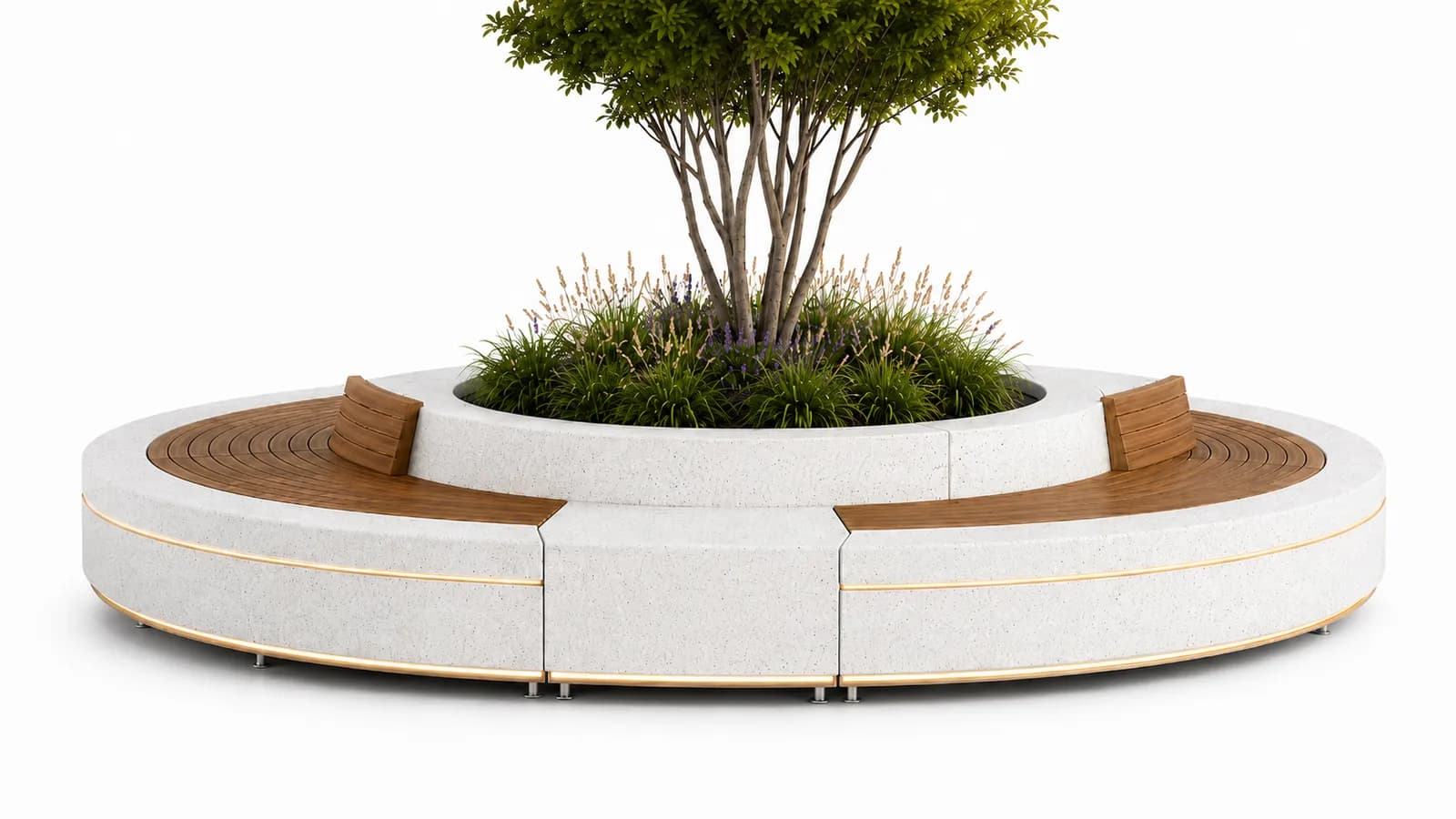 Halo Lounge Tree Bench
