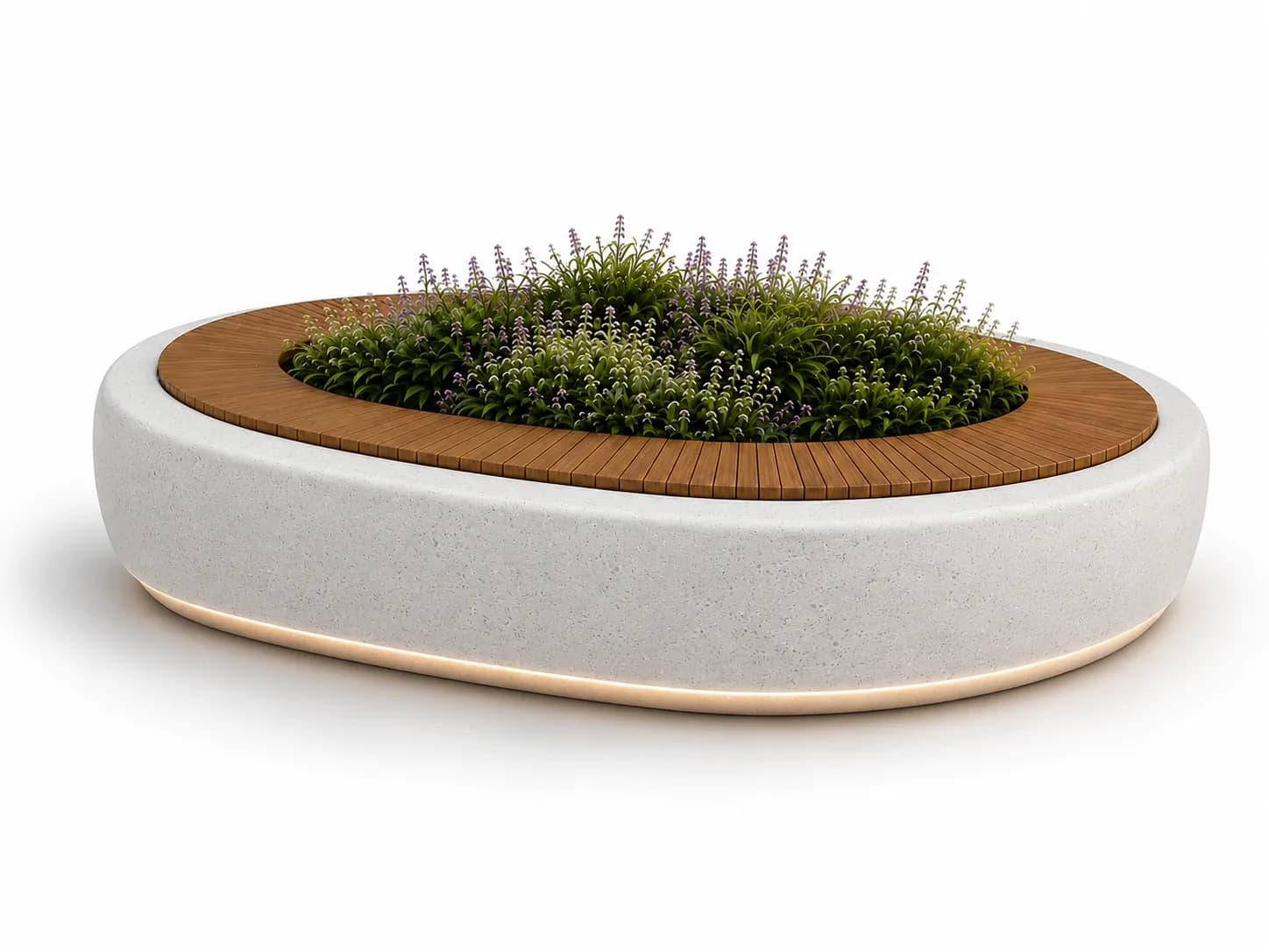 Orlen Planter Seating Unit