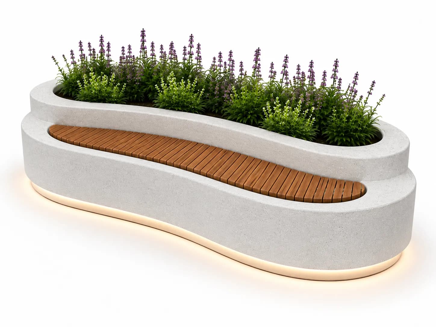 SYLVA Planter Seating Unit