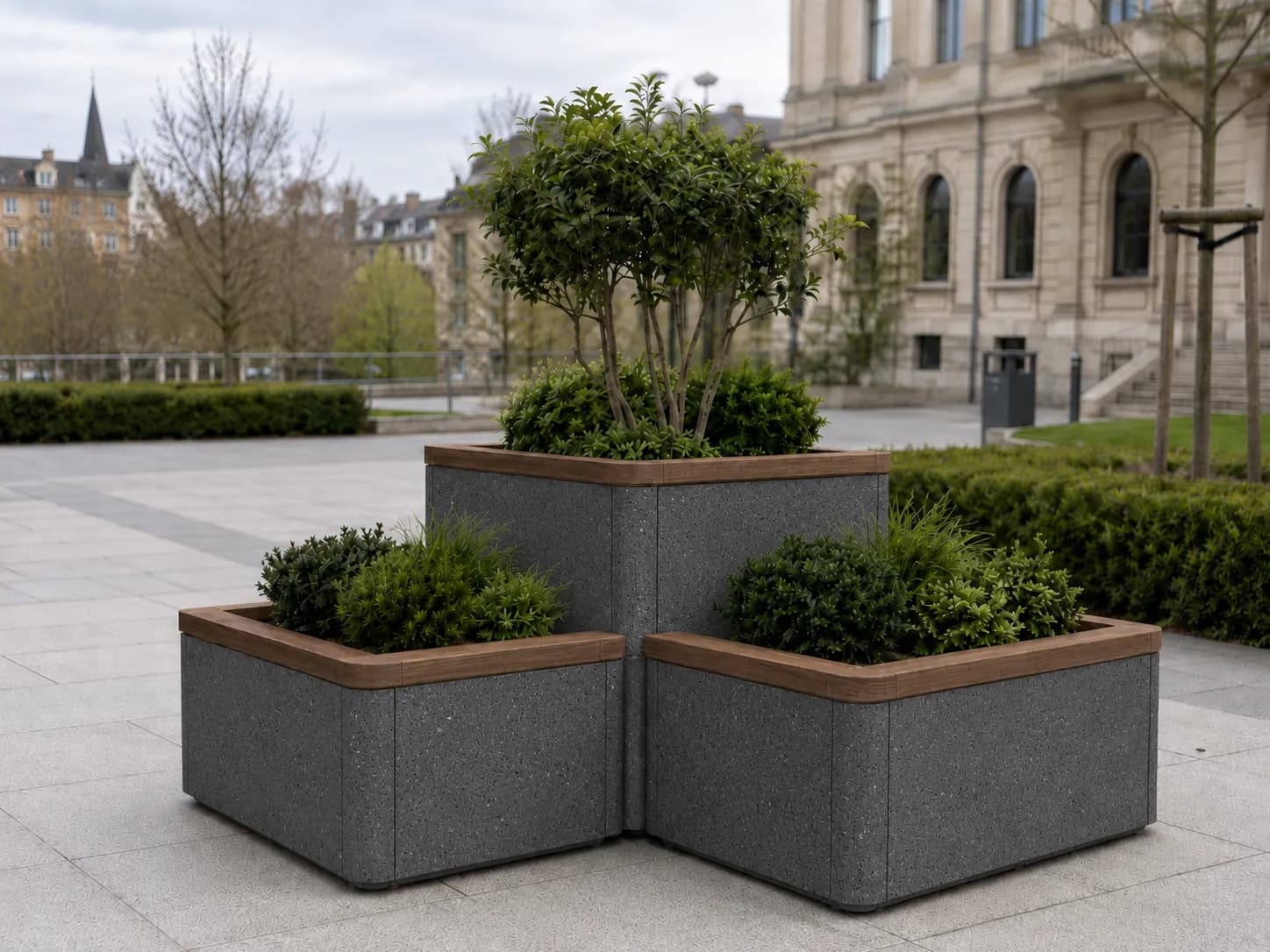 Caven Trio Planter — in context
