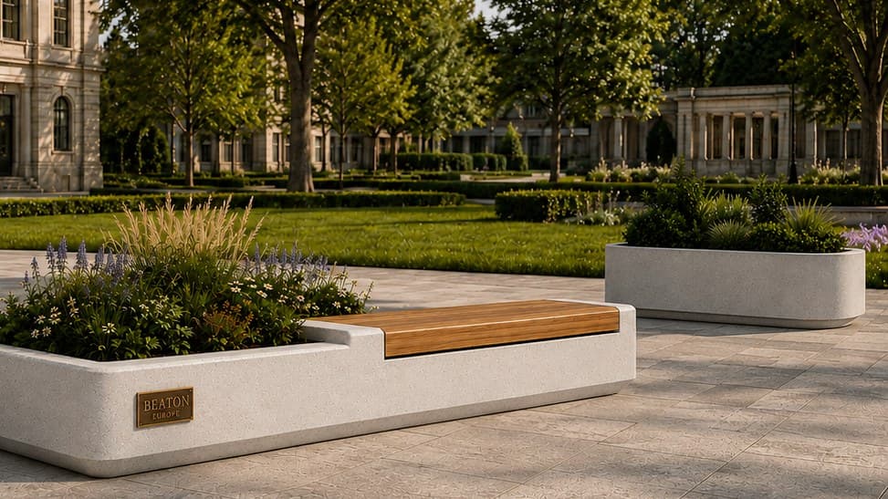 Arvia furniture in the landscape