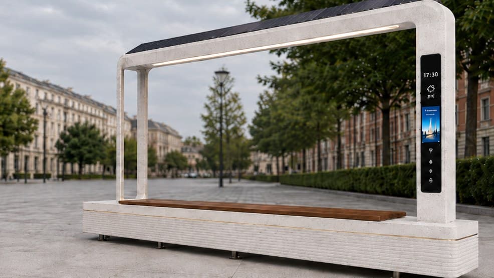Solvia furniture in the landscape