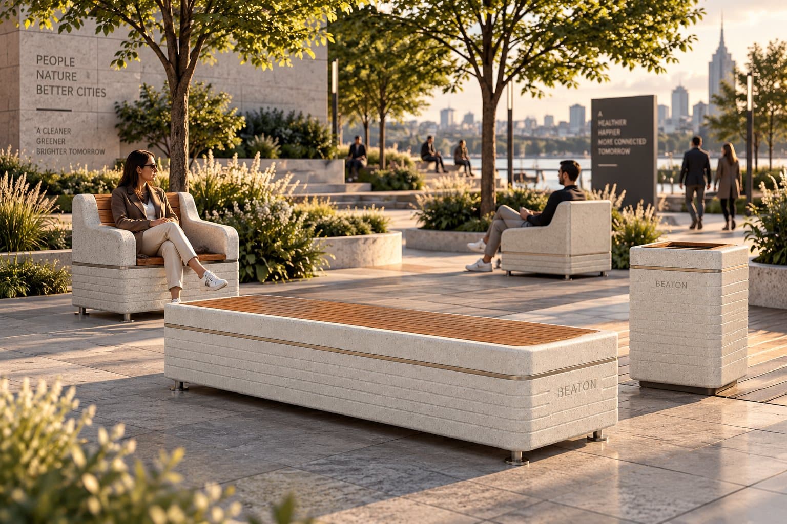 Beaton urban furniture in public realm