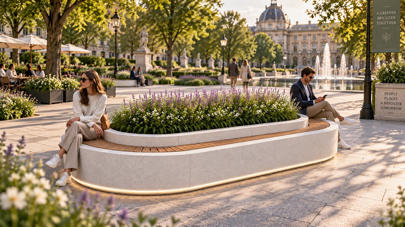Beaton urban furniture in public realm