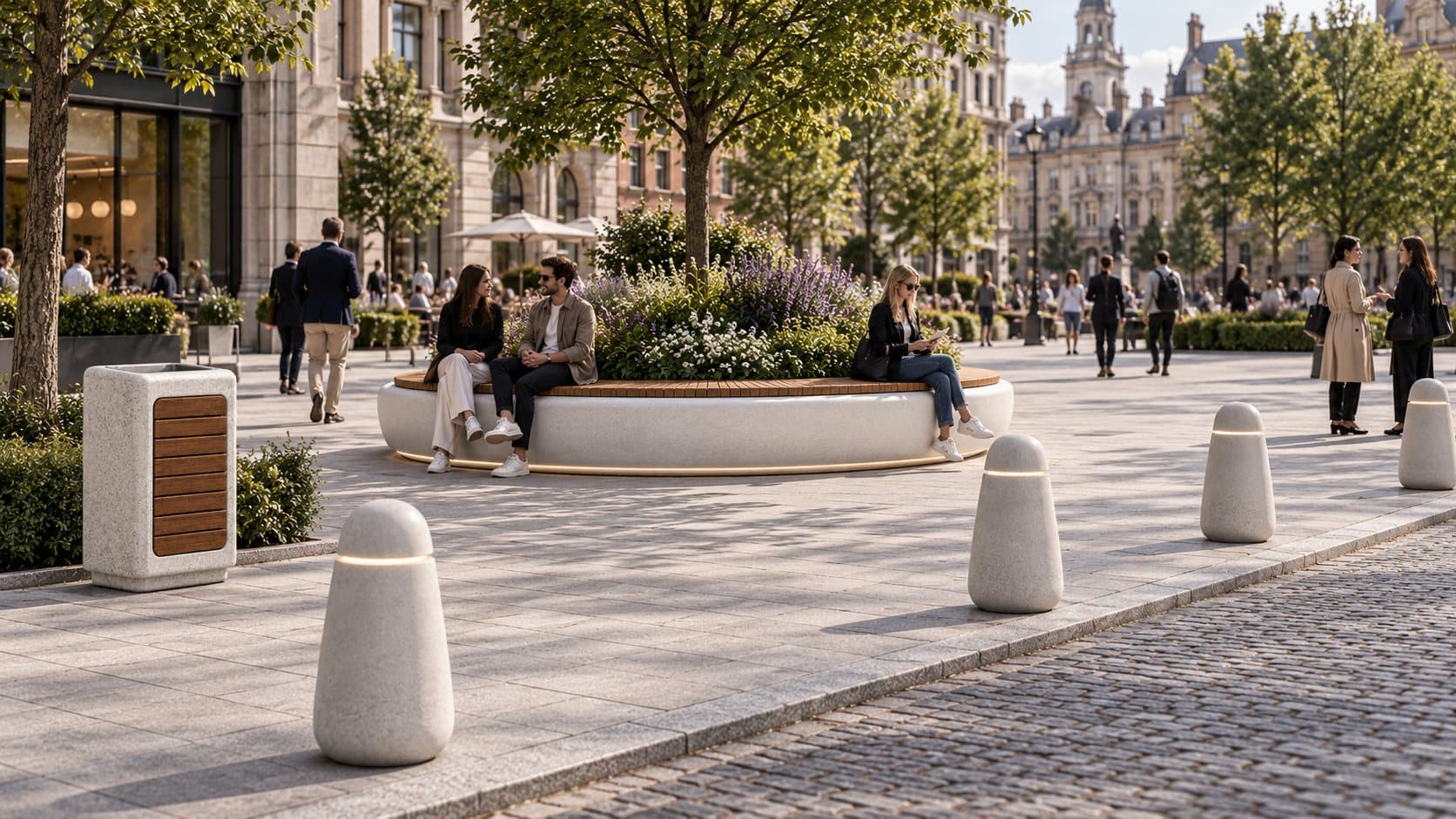 Beaton urban furniture in public realm
