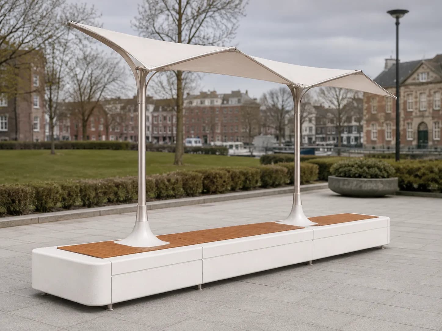 Caven Shade Bench — 1