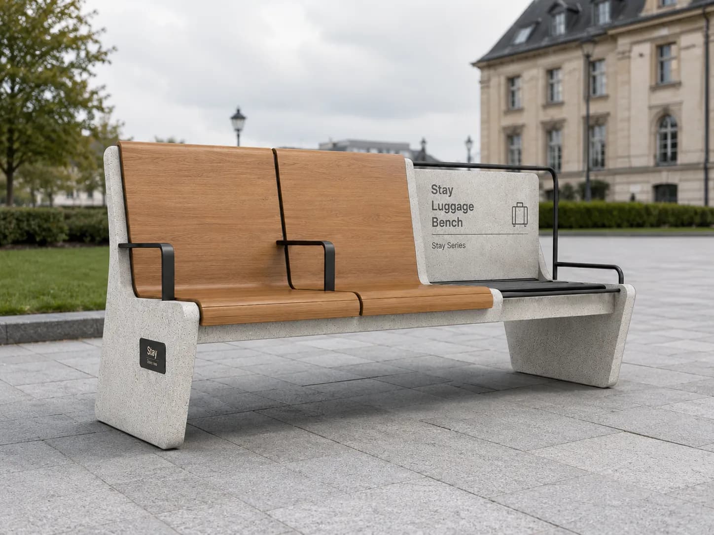 Stay Luggage Bench — 1