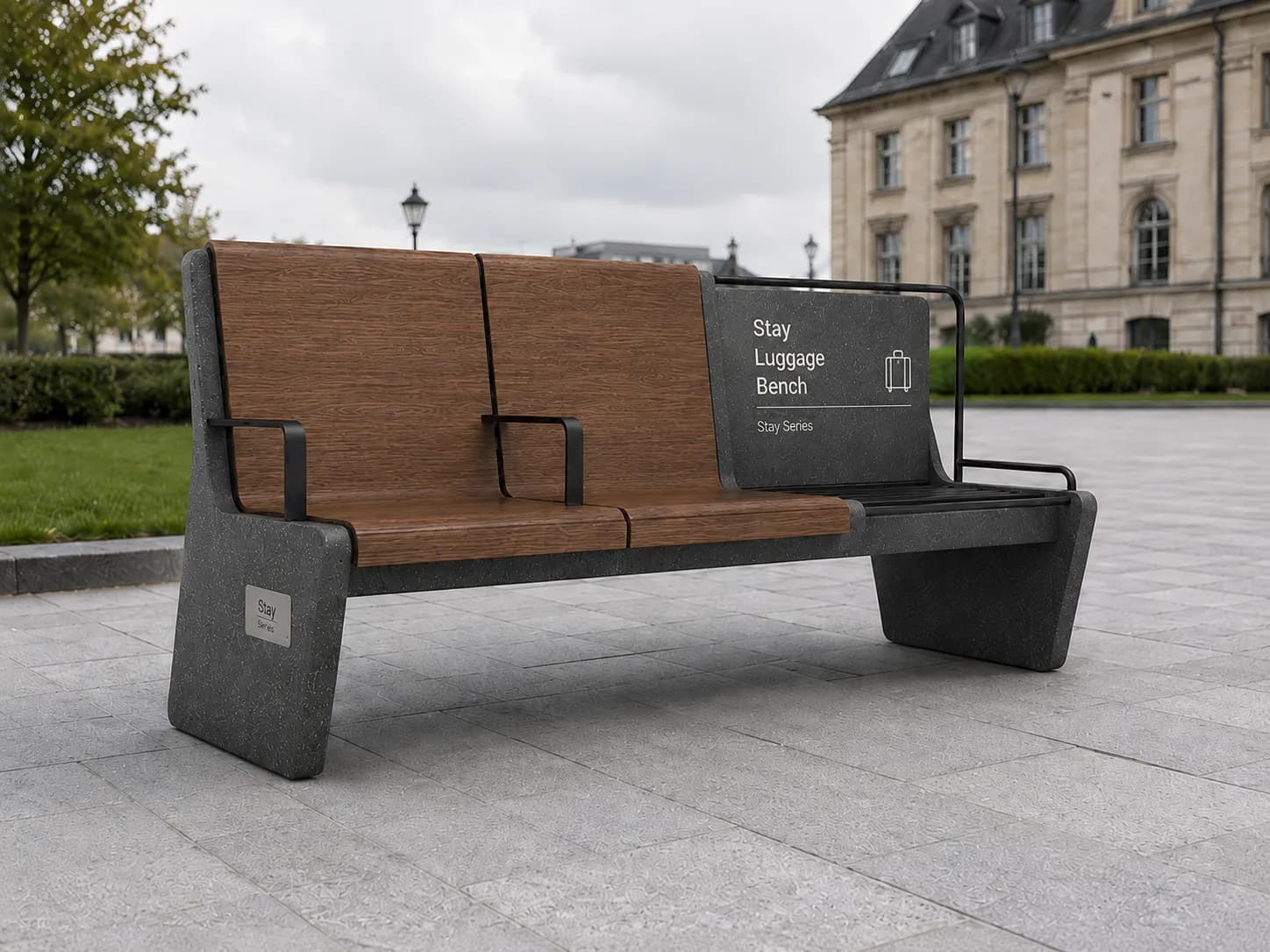 Stay Luggage Bench — 2