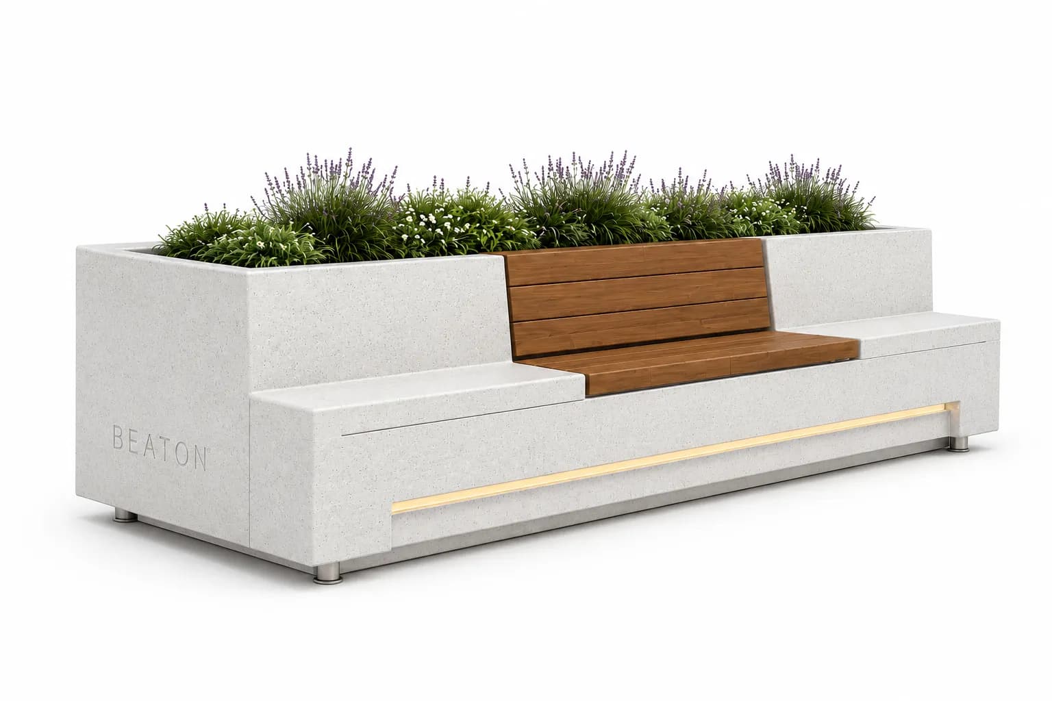 Caven Rest Planter Seating Unit