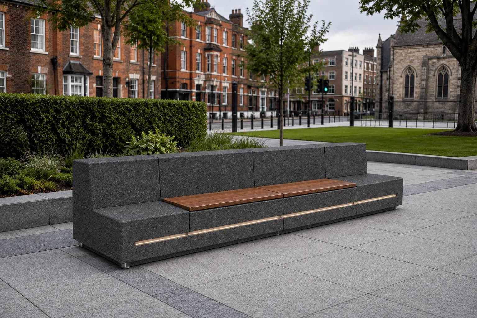 Caven Rest Modular Bench System — 2