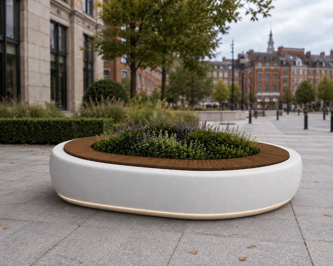 Orlen Planter Seating Unit — 1