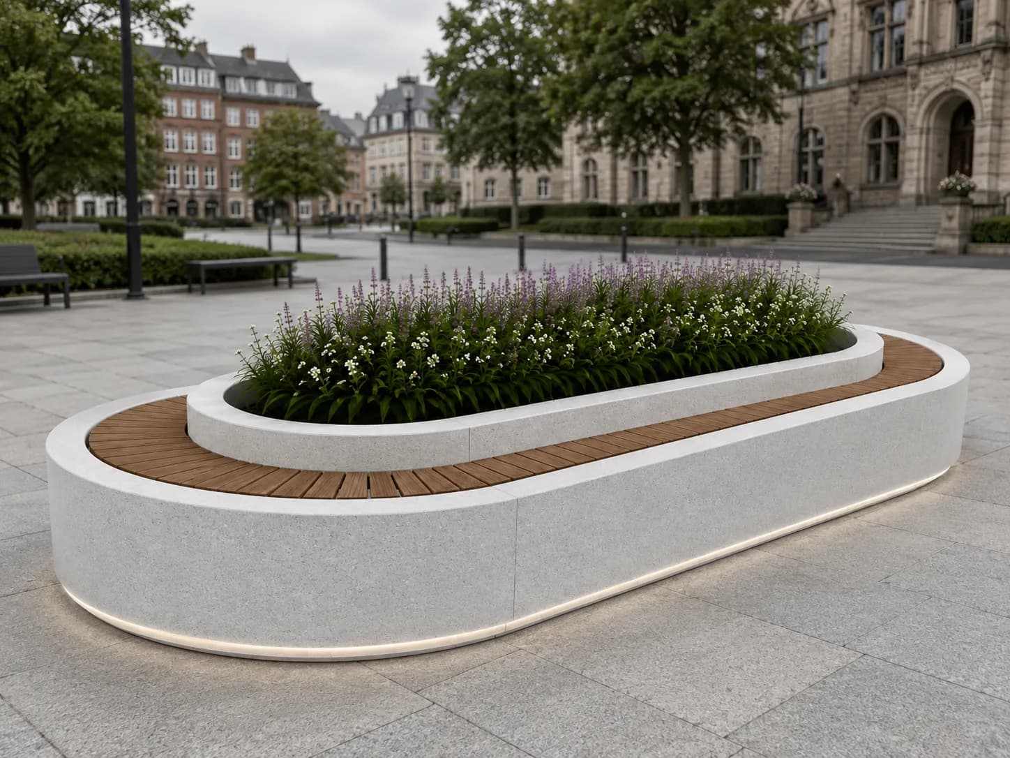 Ovena Planter Seating — 1