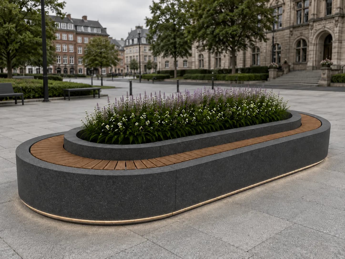 Ovena Planter Seating — 2
