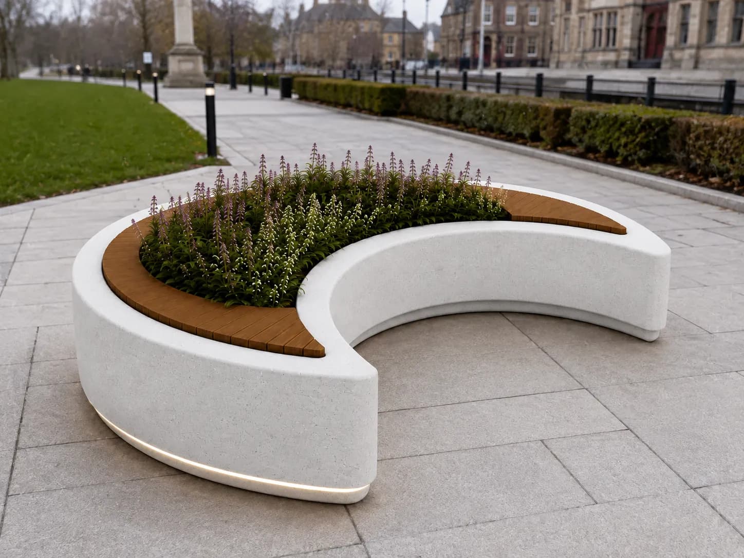 CRESA Planter Seating Unit — 1