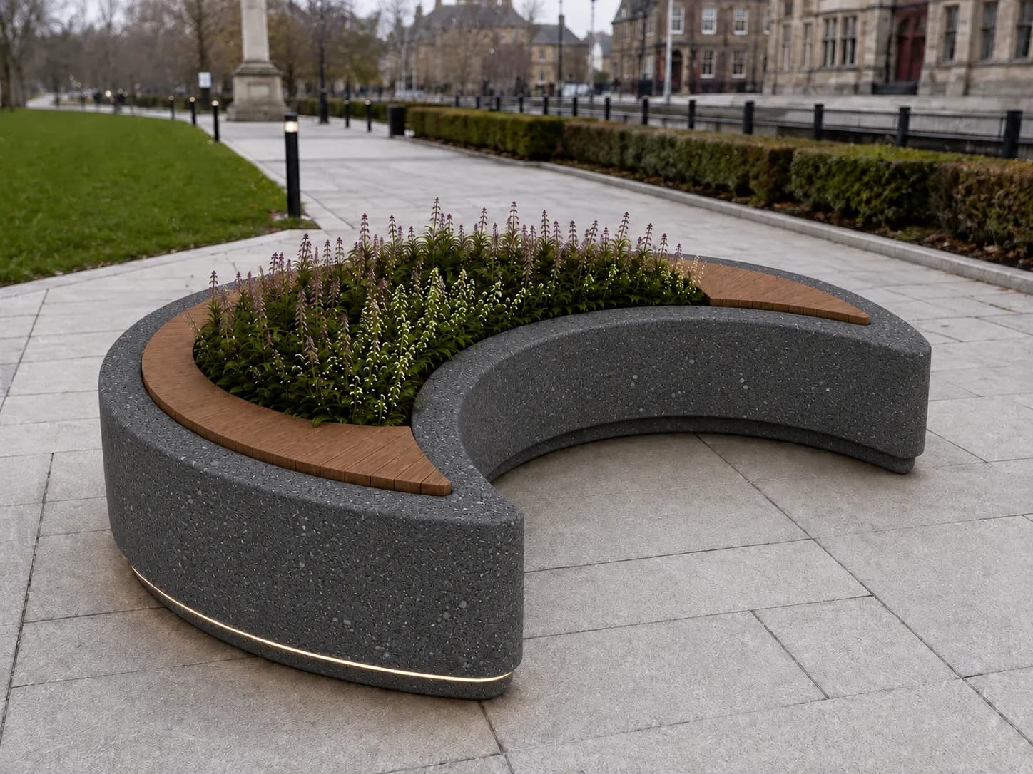 CRESA Planter Seating Unit — 2