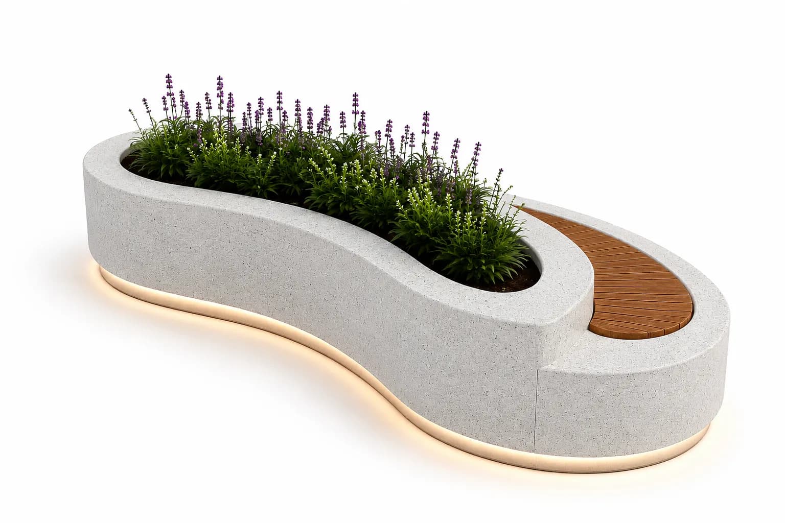 SYLVA Planter Seating Unit