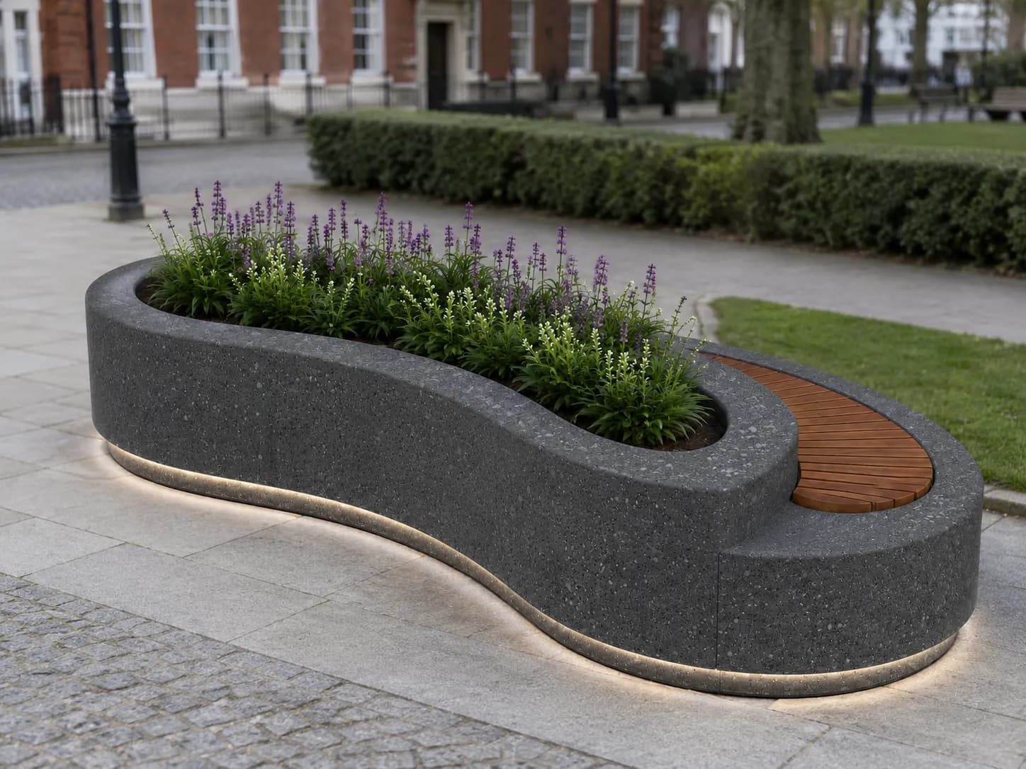 SYLVA Planter Seating Unit — 2